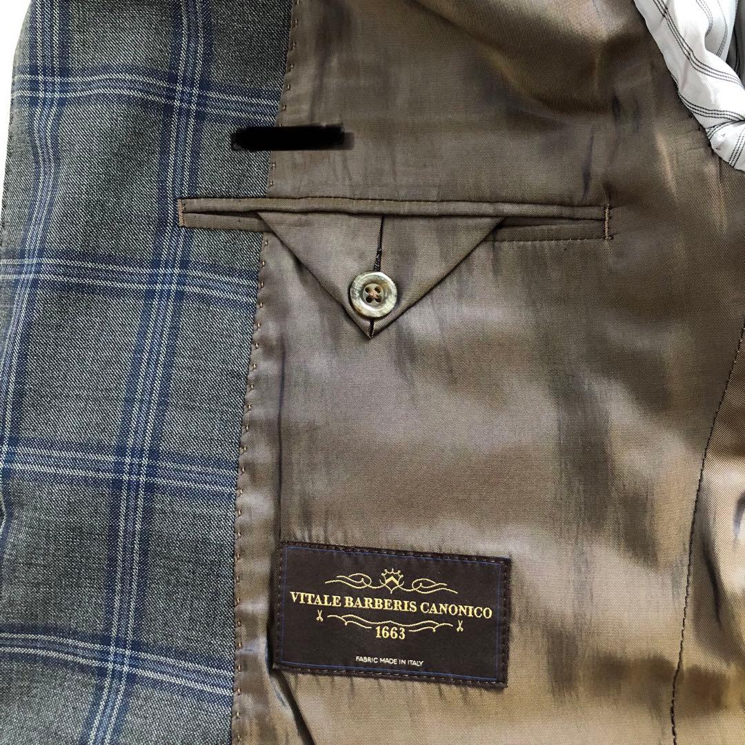 値下げ！【カノニコ/CANONICO製】オーダーメイドスーツ　スリーピース