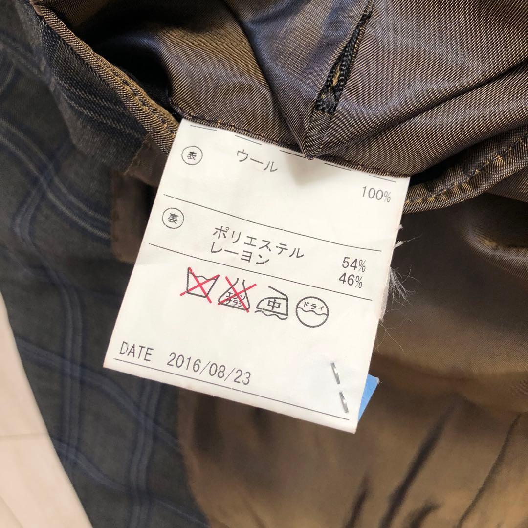 値下げ！【カノニコ/CANONICO製】オーダーメイドスーツ　スリーピース