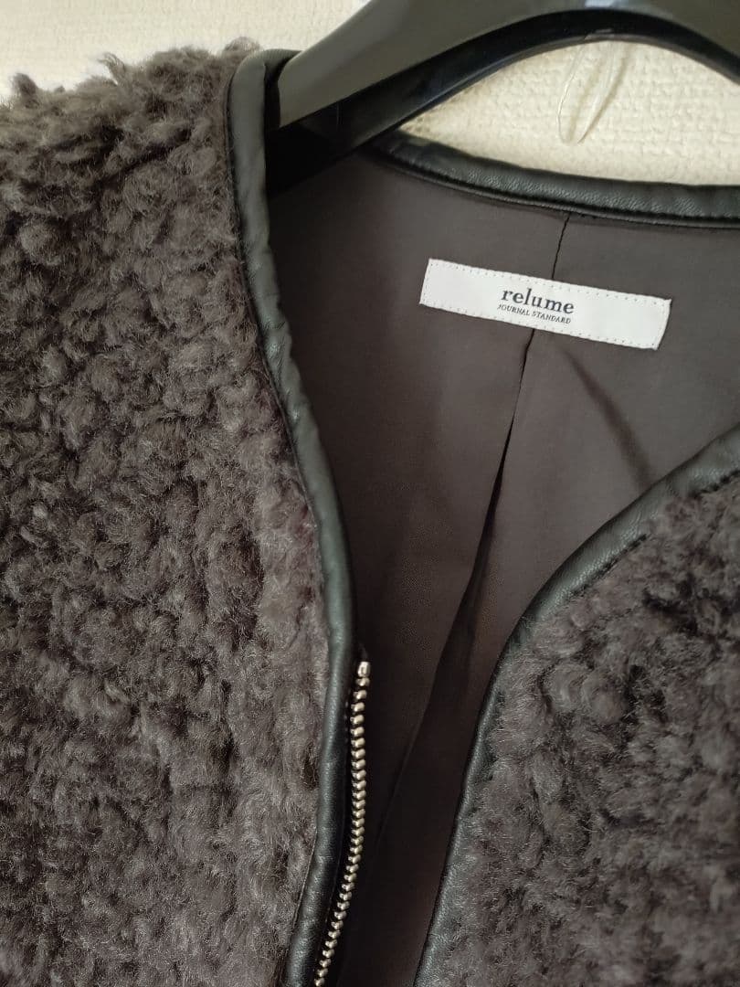 JOURNAL STANDARD relumeシープフェイクファージップベスト