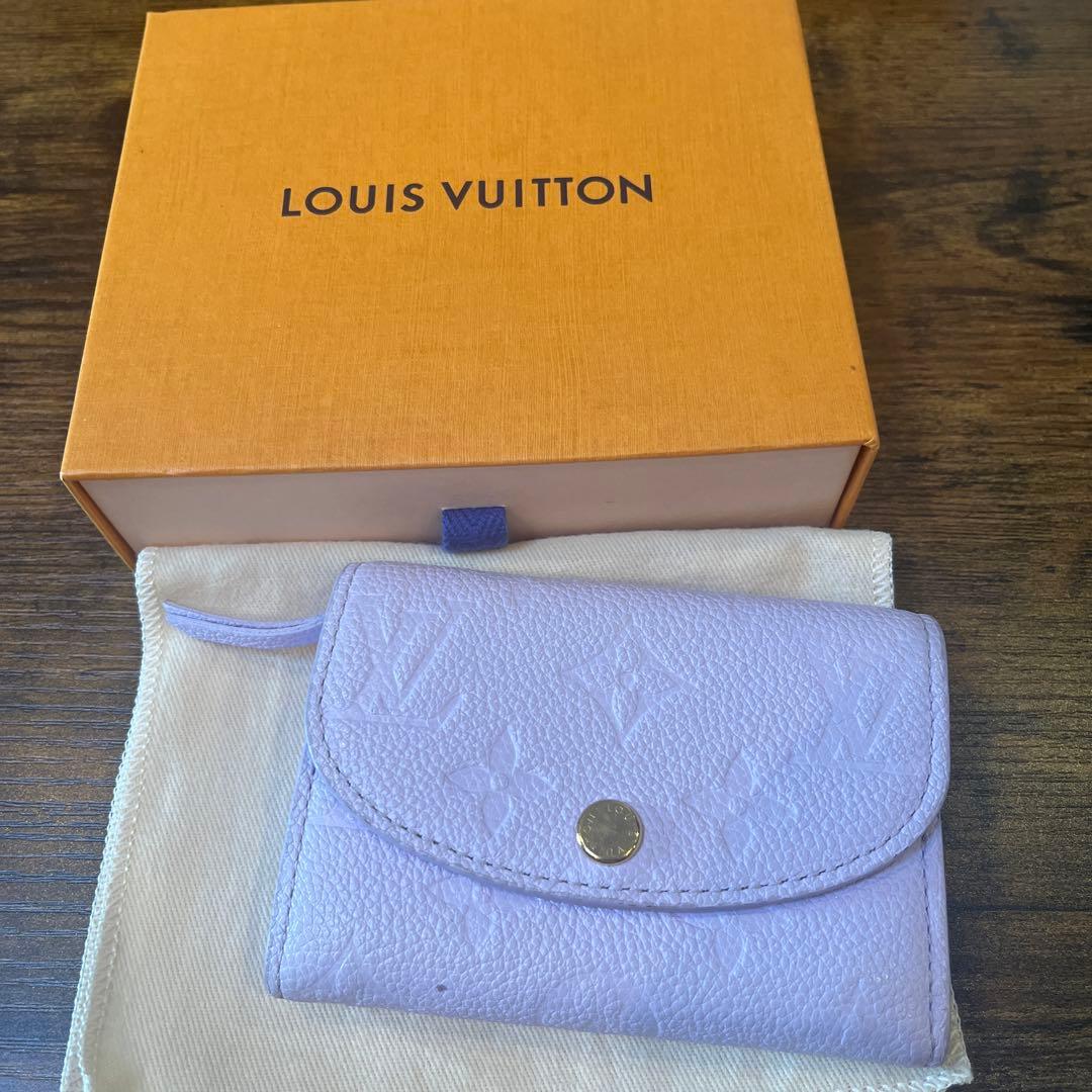 Louis Vuitton ポルトモネロザリ　ケース　財布　ICチップ
