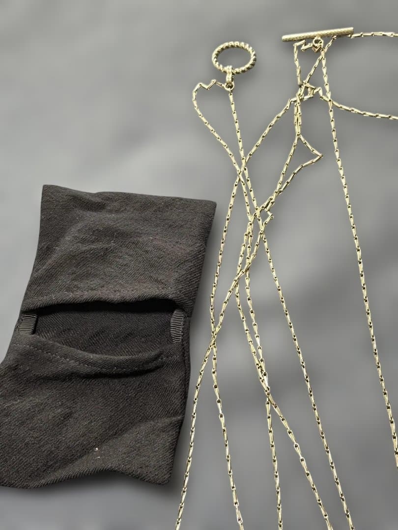 UNDER COVER ロングネックレス 収納袋付き