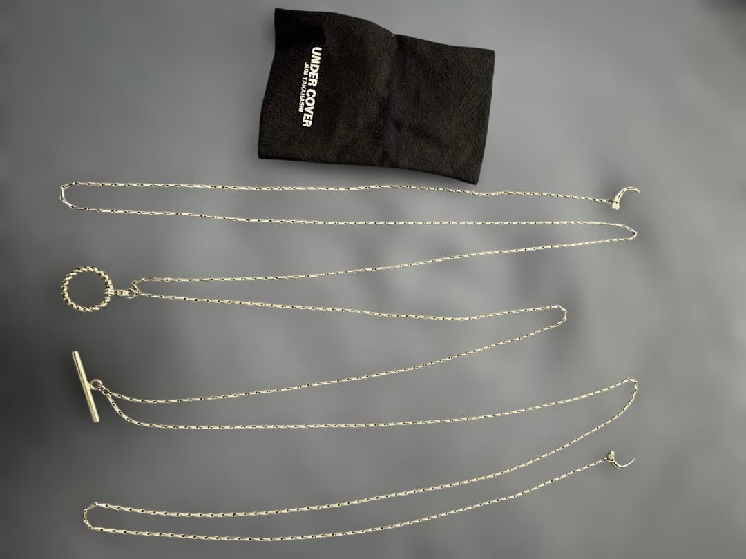 UNDER COVER ロングネックレス 収納袋付き