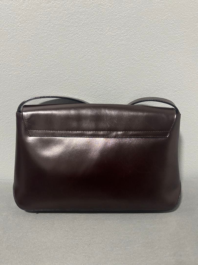 バーバリー ヴィンテージ burberry ショルダーバッグ レザー ブラウン