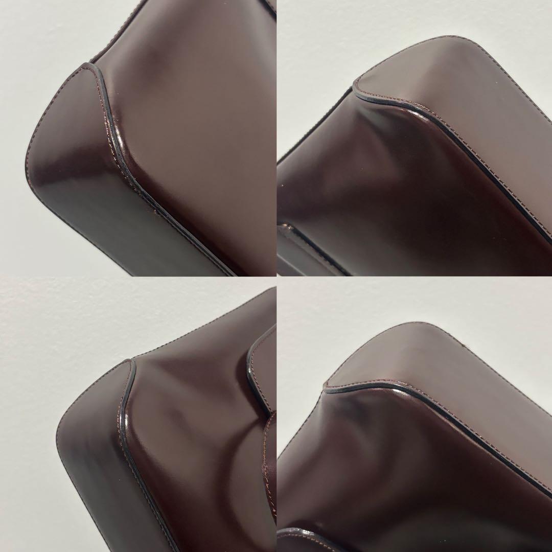 バーバリー ヴィンテージ burberry ショルダーバッグ レザー ブラウン