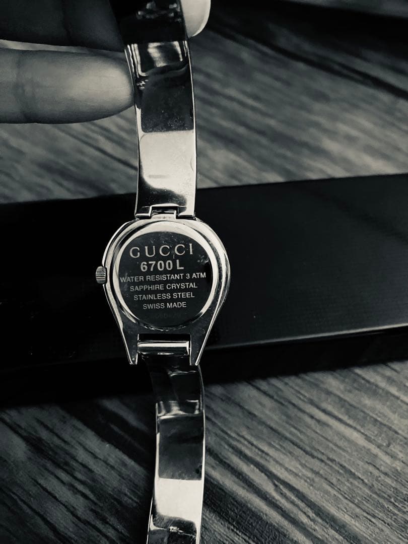 GUCCI 腕時計(クォーツ) シルバー