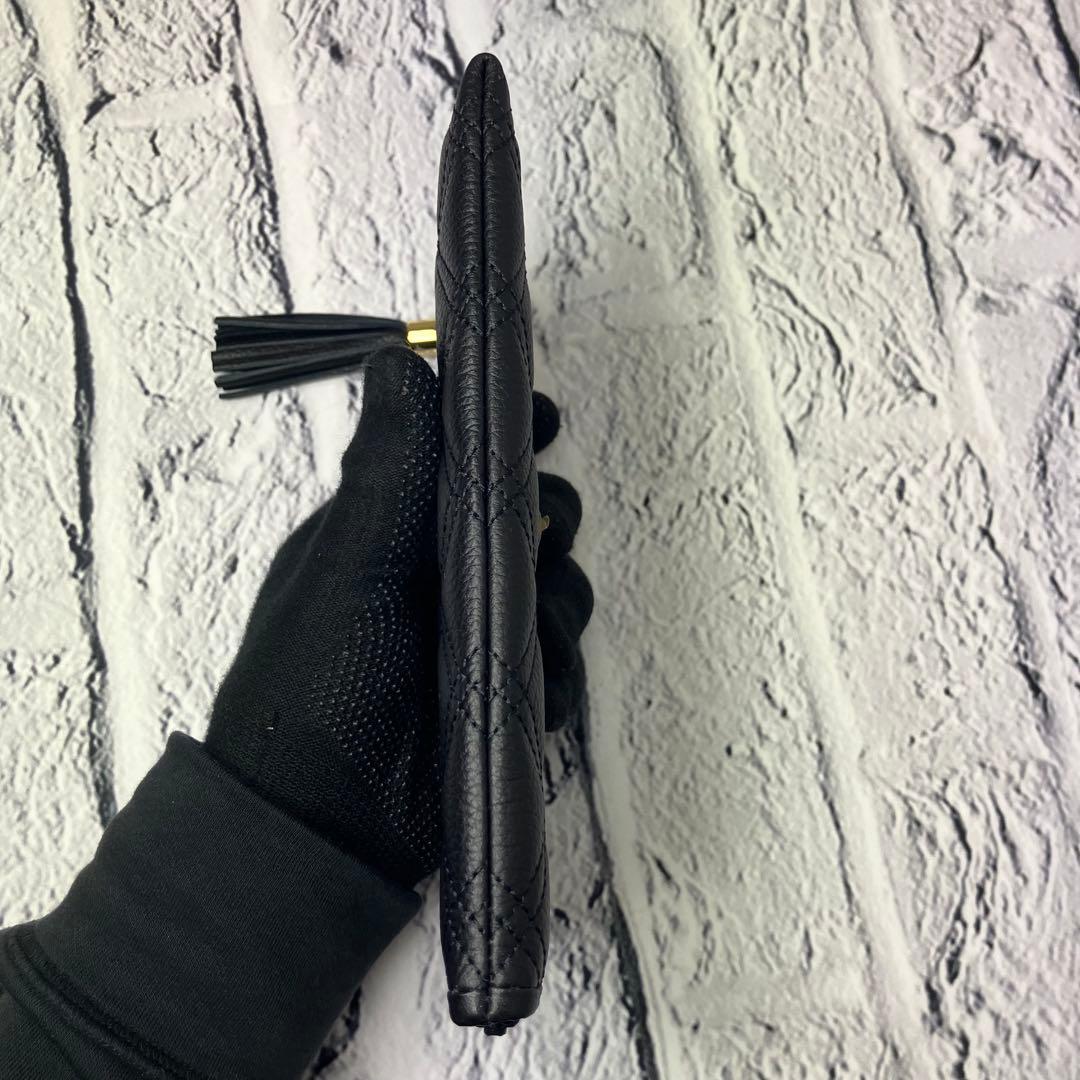 新品・未使用✨アタオ Limoブラックダイヤモンド L字ファスナー 牛革 長財布