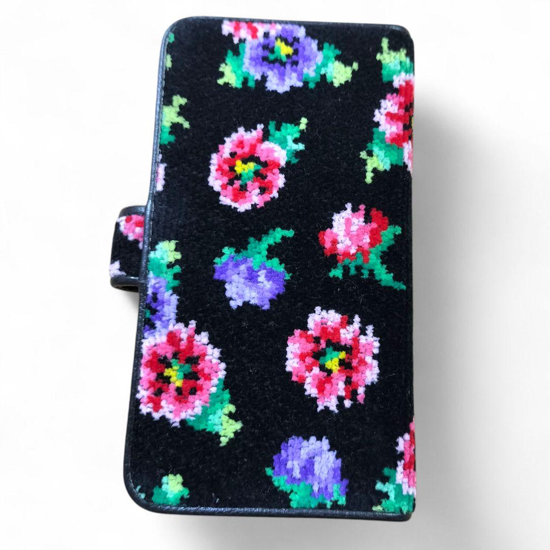 ✨未使用品✨　フェイラー　ドイツ・シュニール織　手帳型スマホケース