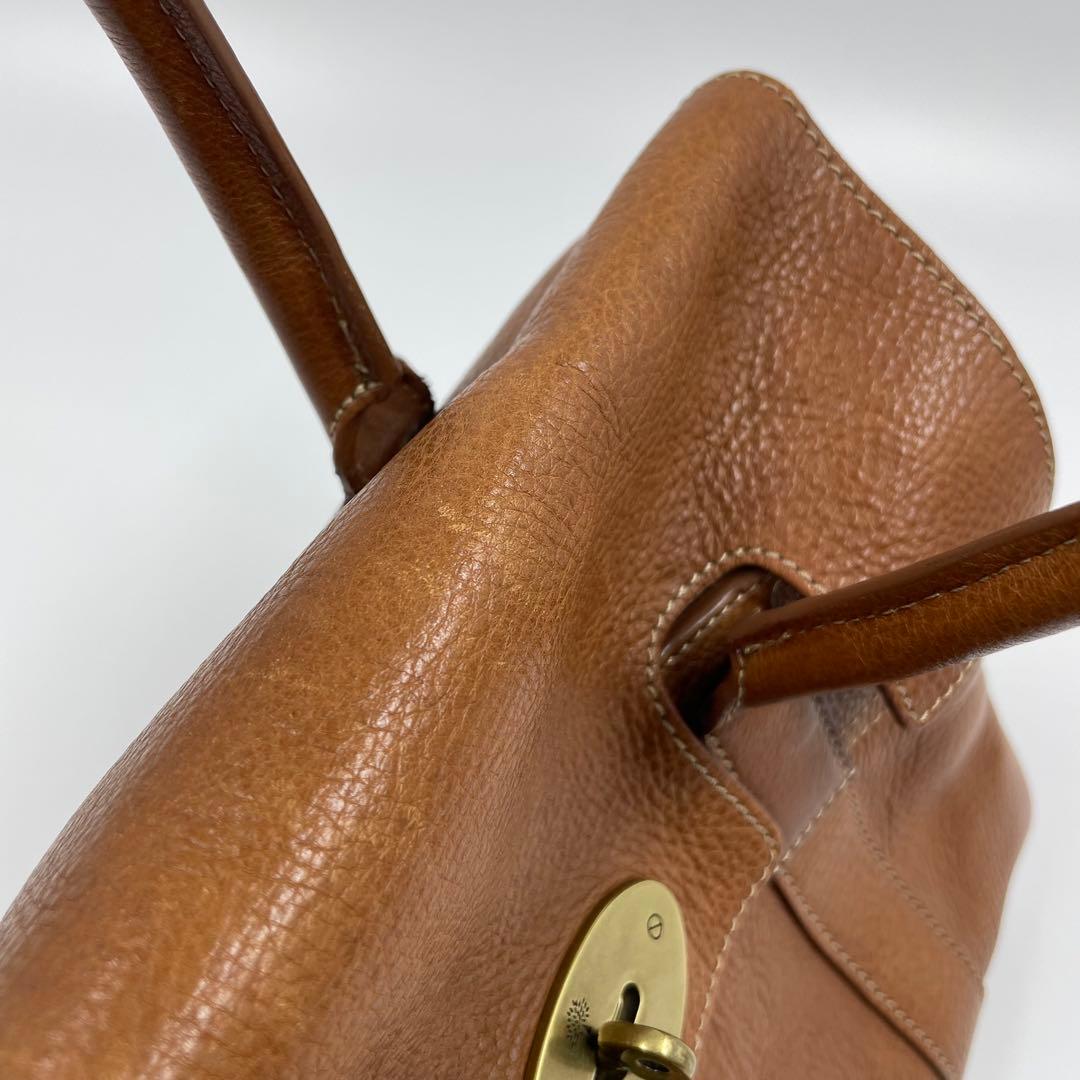 ✨美品✨　Mulberry ベイズウォーター　ショルダーバッグ　金具　ブラウン