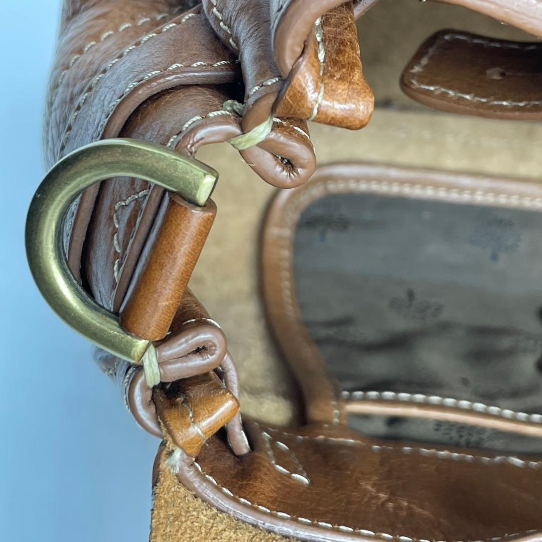 ✨美品✨　Mulberry ベイズウォーター　ショルダーバッグ　金具　ブラウン