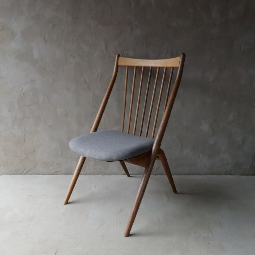 飛騨産業　カスケードチェア フルメンテナンス × 座面交換済　再生プロダクト