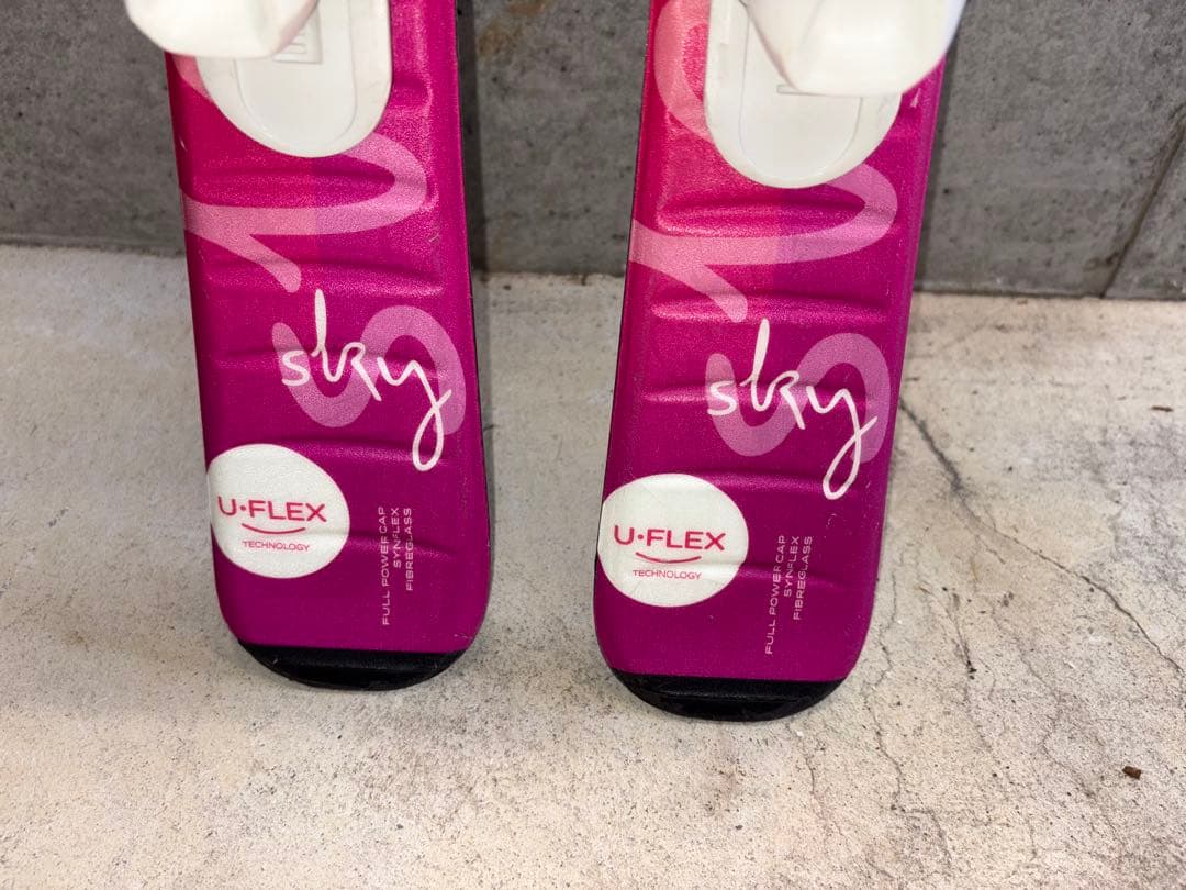 子供　スキー　Elan 90cm ビンディング付き