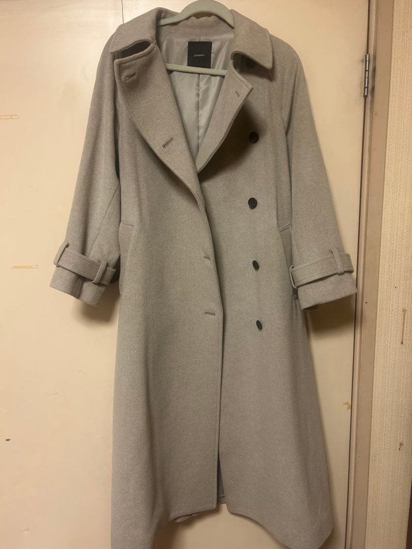 【最終値下げ12/16まで】アニュアンス 2024AWウールトレンチコート