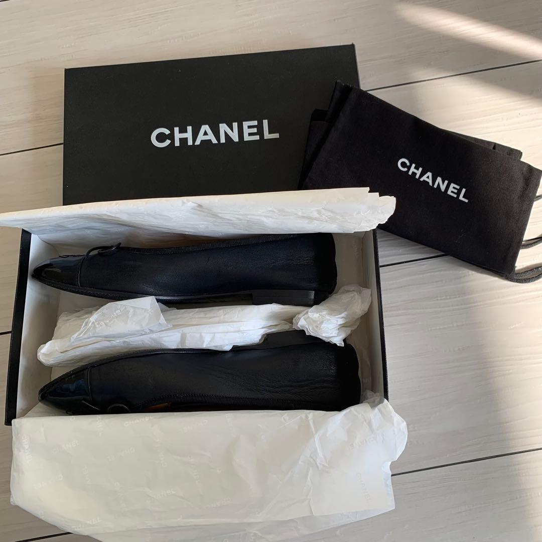 CHANEL バレエシューズ　37 1/2