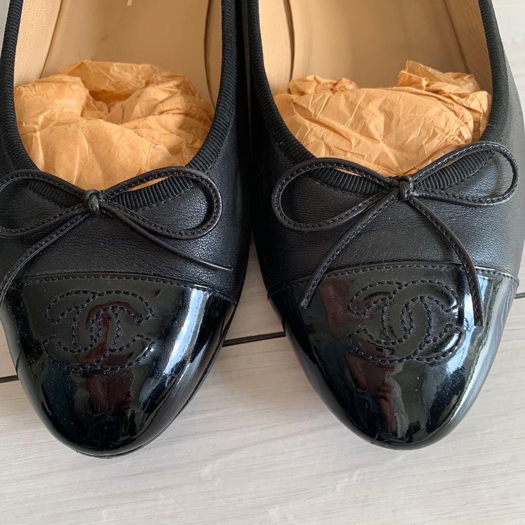 CHANEL バレエシューズ　37 1/2