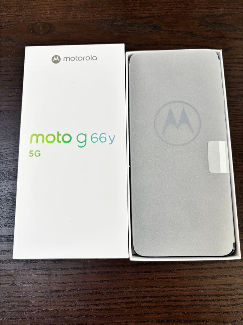MOTOLORA moto g66y 5G スマートフォン　ブラックオイスター