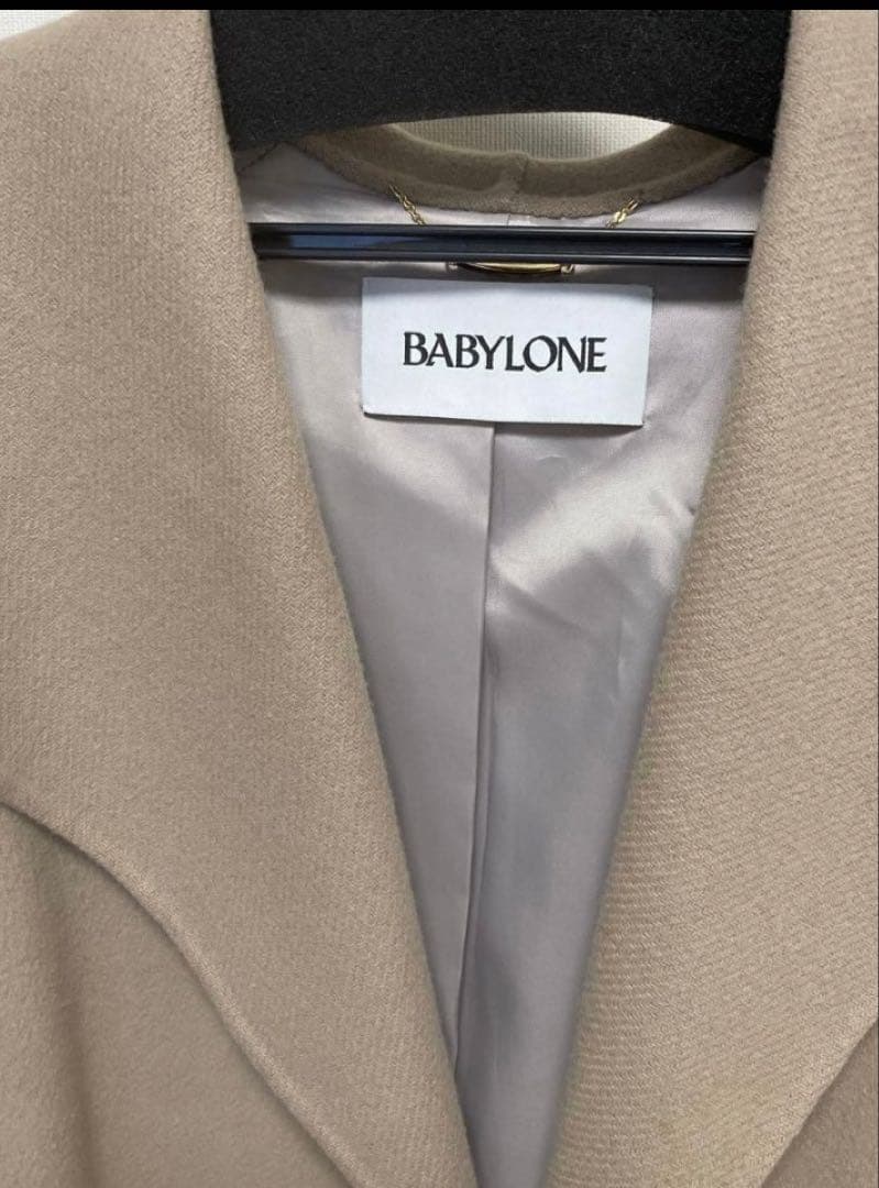 BABYLONE ウールハーフコート