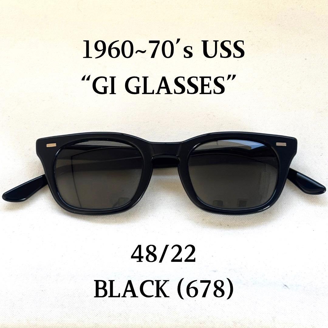 USS 48/22 GIグラス HALO ビンテージ メガネ サングラス 678