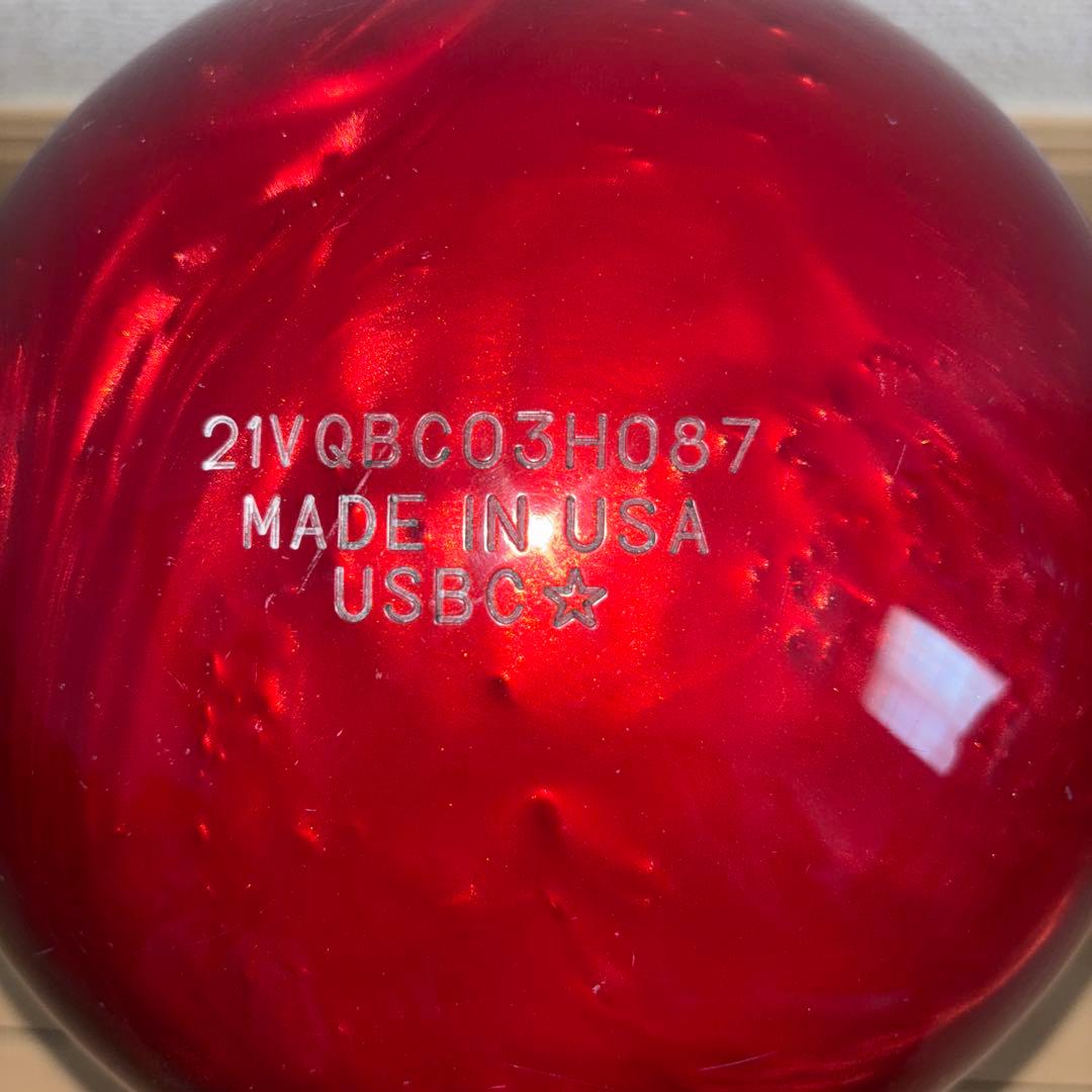 ボウリング　ボール　ストーム　IQツアールビー　中古