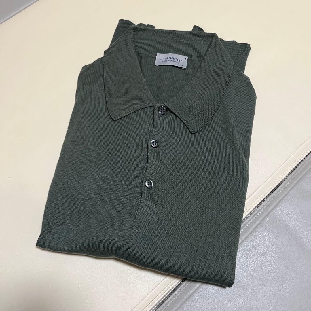 【極美品】JOHN SMEDLEY / FINCHLEY ニット ポロシャツ