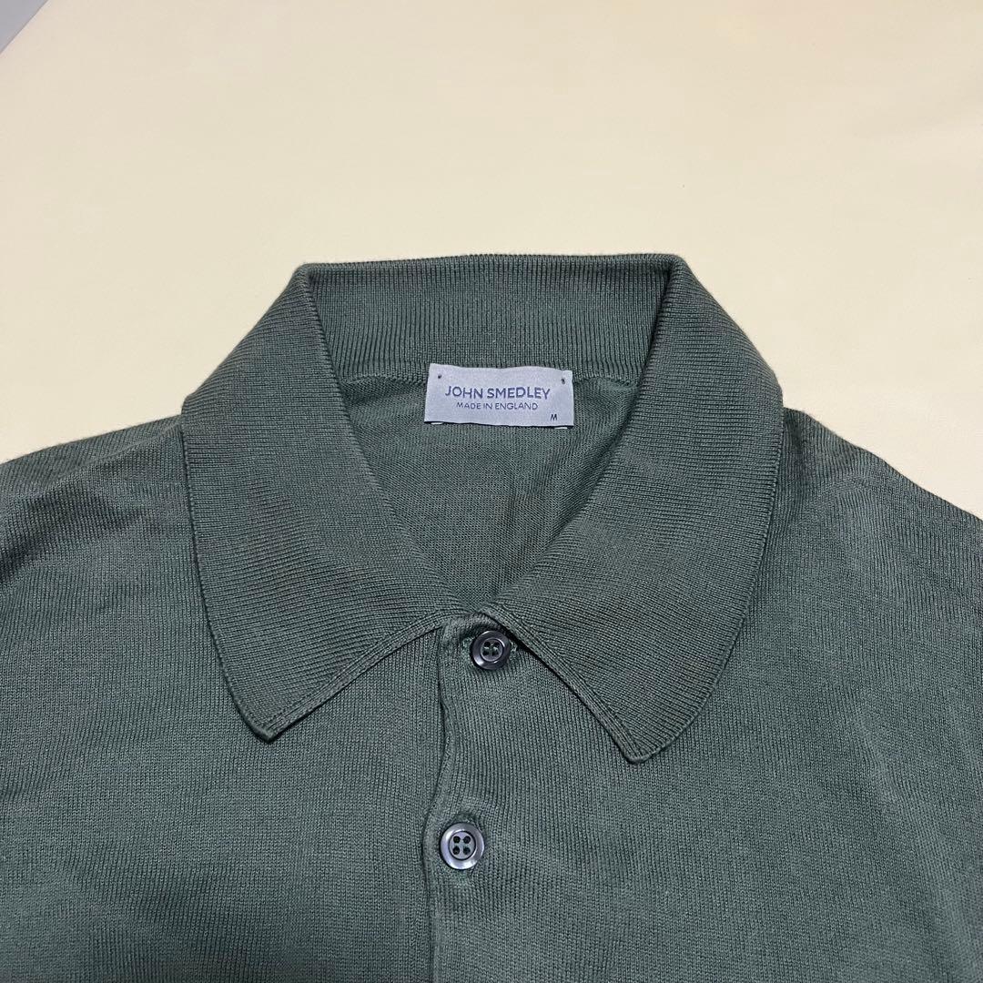 【極美品】JOHN SMEDLEY / FINCHLEY ニット ポロシャツ