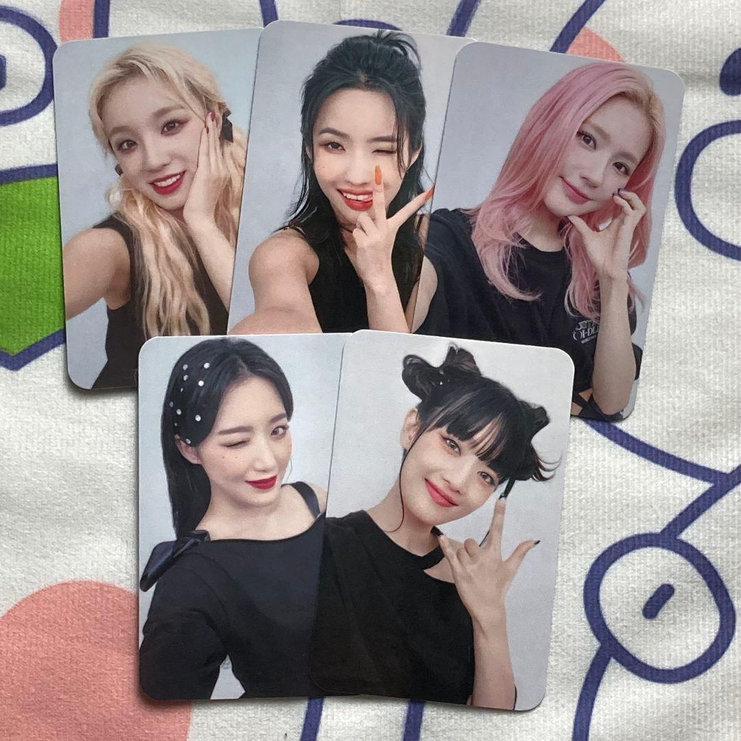 (G)I-DLE 日本公演 NEVERLAND FC会員 セット5枚