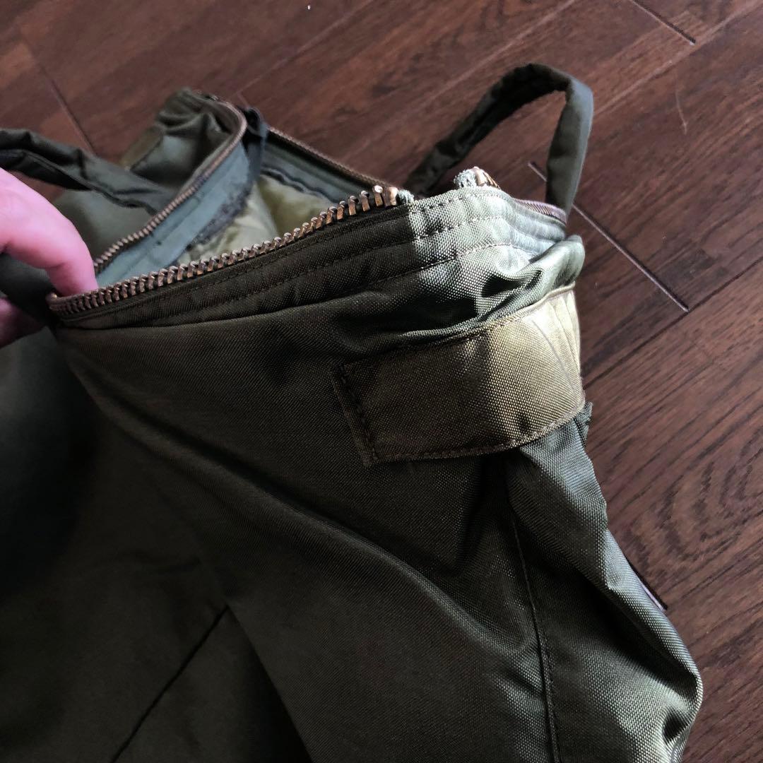 【ヴィンテージ】80s ミリタリー ヘルメットバッグ アメリカ軍 一点限り