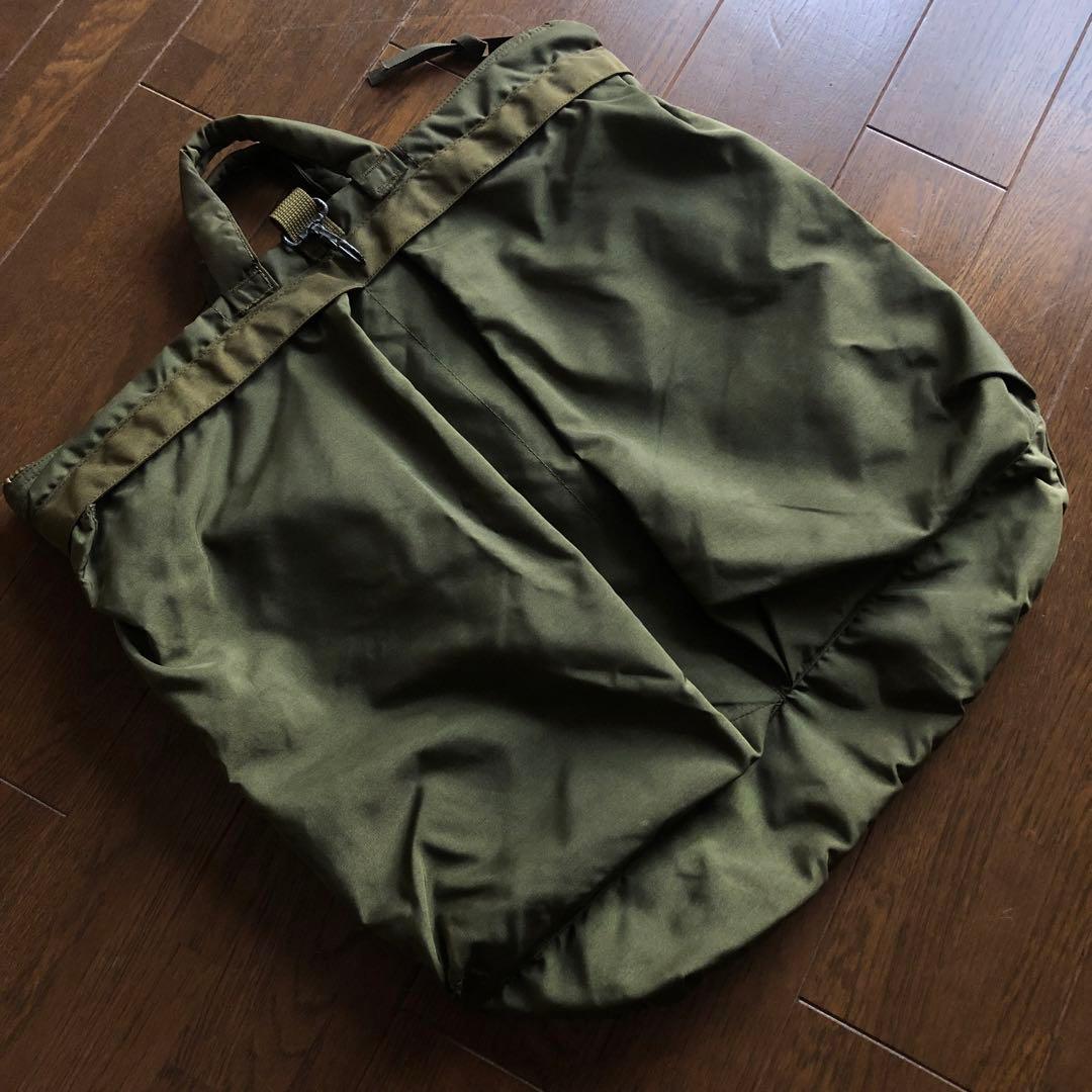 【ヴィンテージ】80s ミリタリー ヘルメットバッグ アメリカ軍 一点限り