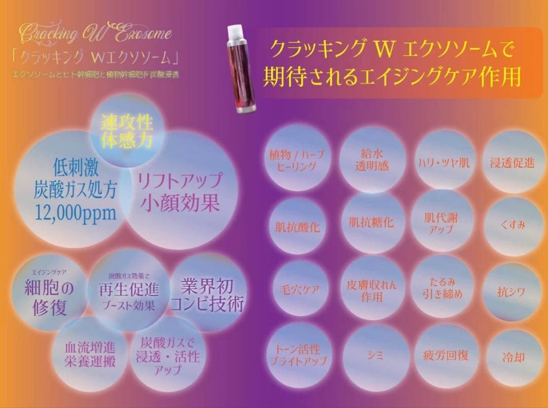【新品未開封】セインムー クラッキング W エクソーム 150ml 1本