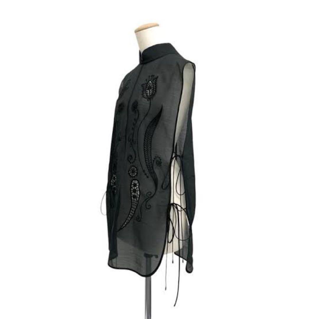 トップス Mame Kurogouchi Sheer Embroidery Vest