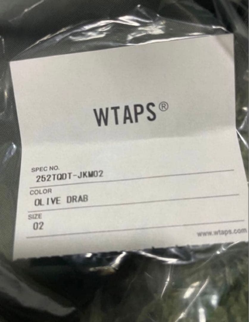 完売WTAPS ES JACKET NYLON. CORDURA olive Ｍ