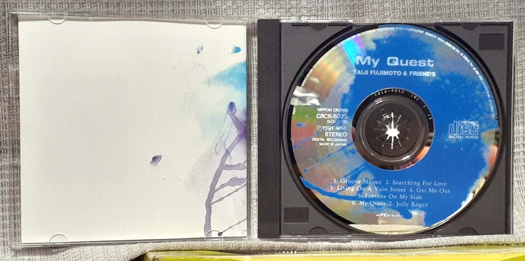 藤本泰司＆フレンズ My Quest / マイ・クエスト 美品♪
