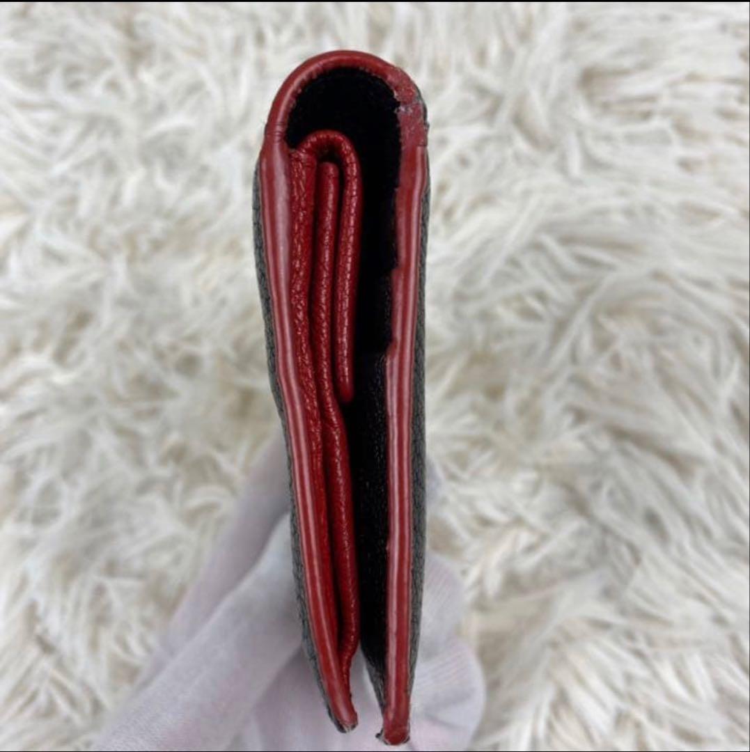 A*迎様 miu miu 二つ折り財布 黒 ※訳あり！！