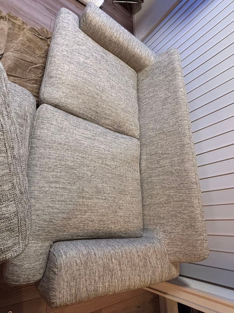 unico GREIG ソファ2.5シーター ベージュミックス