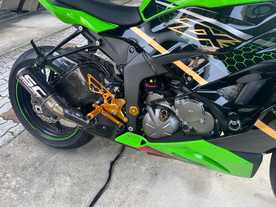 ZX6R G型用　カーボンパーツ