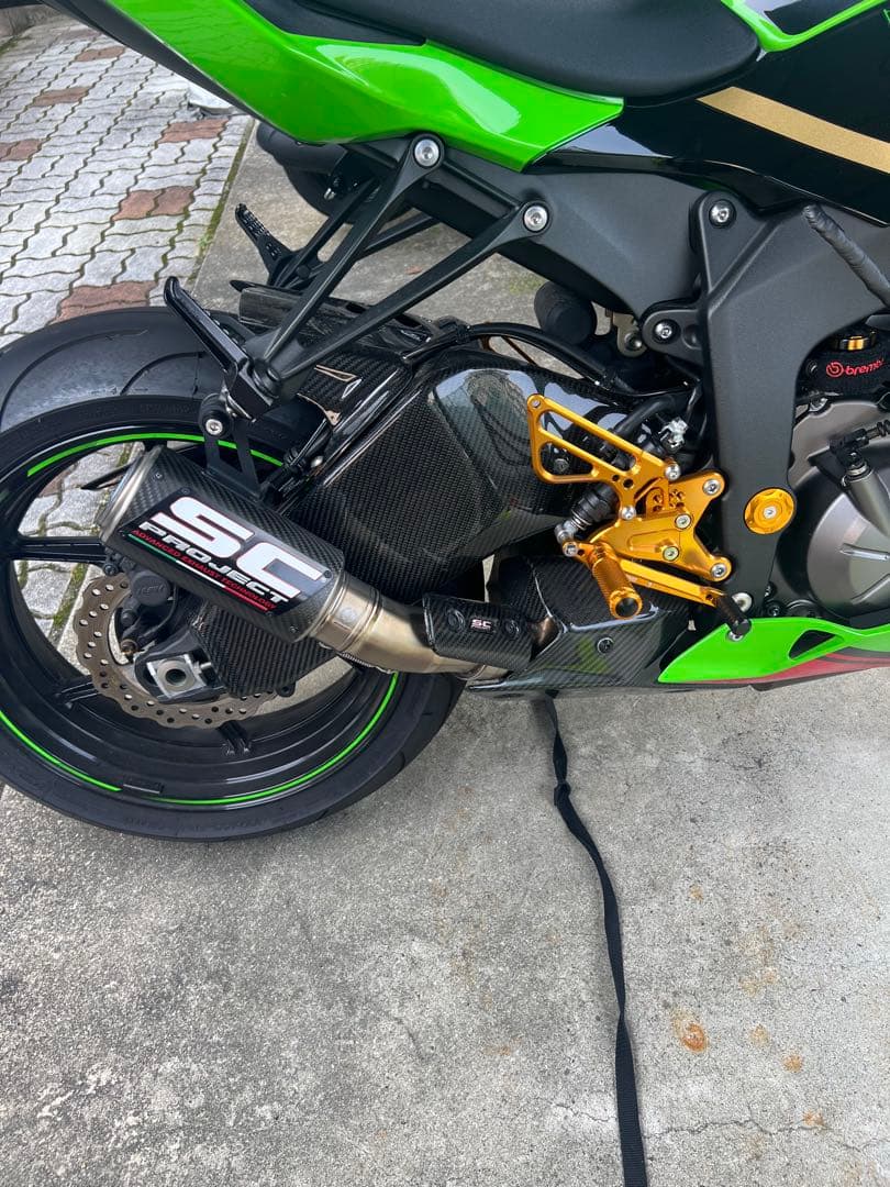 ZX6R G型用　カーボンパーツ