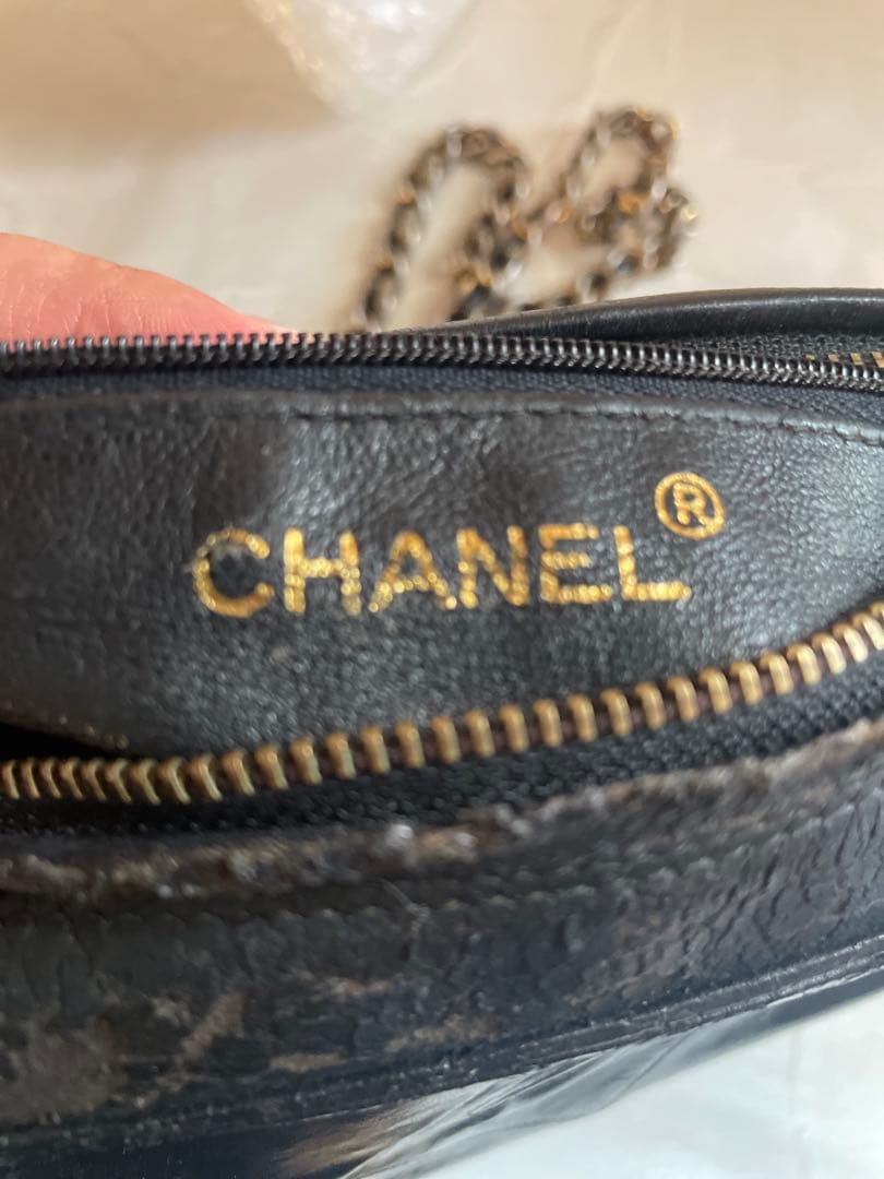 シャネル　ココマーク　チェーンショルダー　ミニバッグ