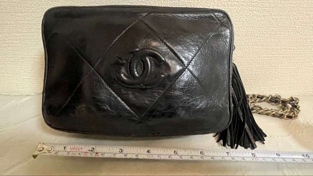 シャネル　ココマーク　チェーンショルダー　ミニバッグ