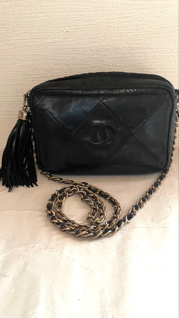 シャネル　ココマーク　チェーンショルダー　ミニバッグ