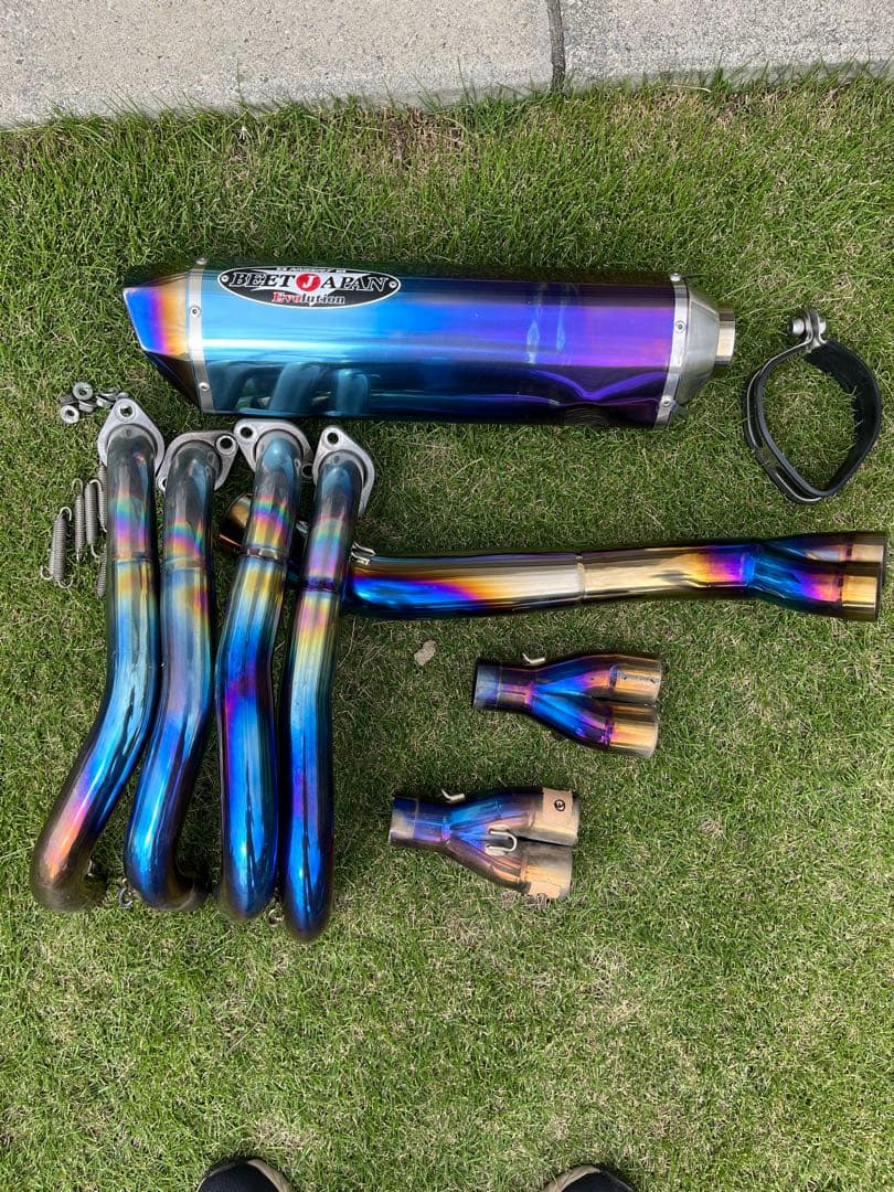 ニンジャ1000SX BEET ナサート　フルエキチタンマフラーセット