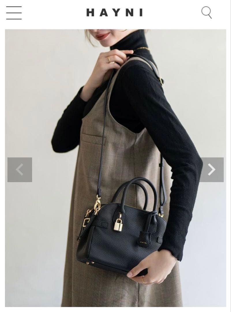 HAYNI ヘイニ　Baby Orietto ショルダーバッグ