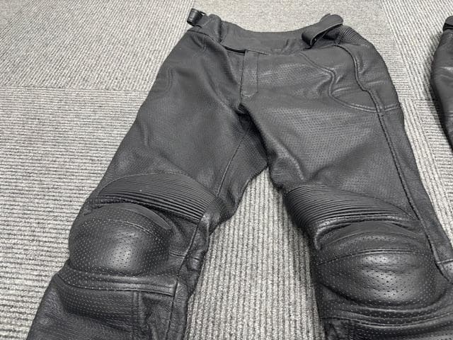 年末セール★RSタイチ バイク レザーライディングパンツ Lサイズ 2セット