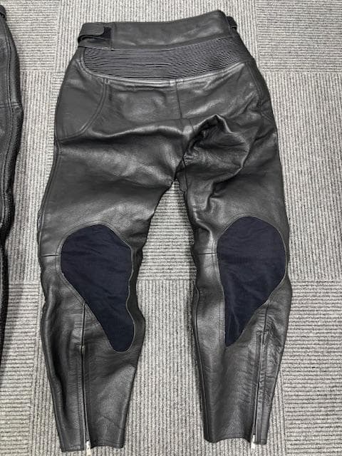 年末セール★RSタイチ バイク レザーライディングパンツ Lサイズ 2セット