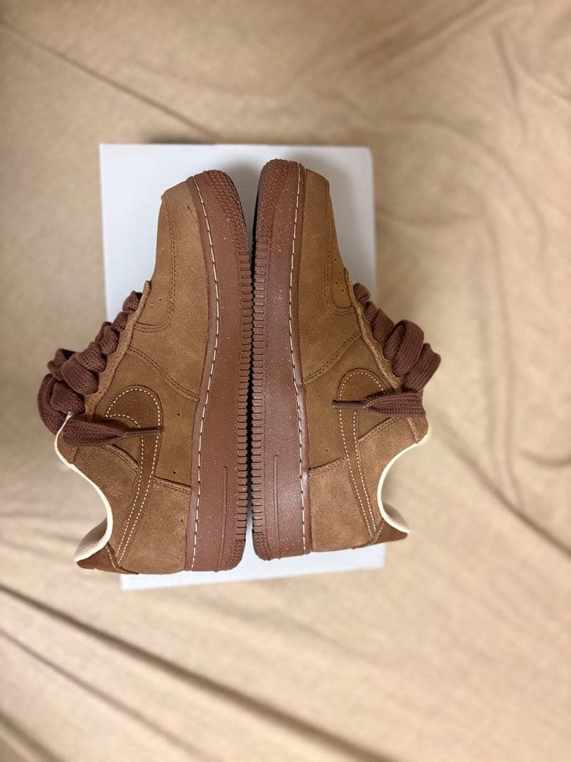 Nike Air Force 1 ブラウン スニーカー　カカオワオ　25cm