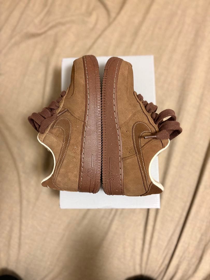 Nike Air Force 1 ブラウン スニーカー　カカオワオ　25cm