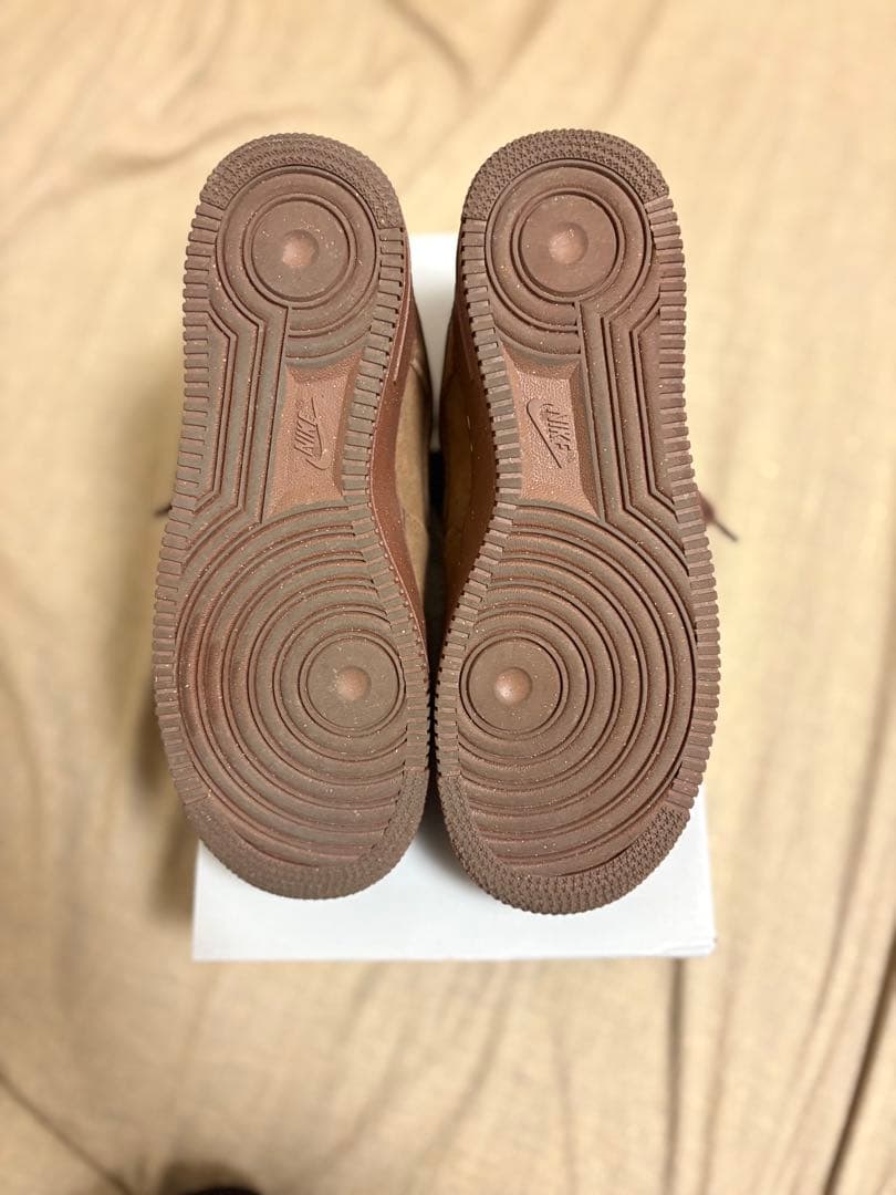 Nike Air Force 1 ブラウン スニーカー　カカオワオ　25cm