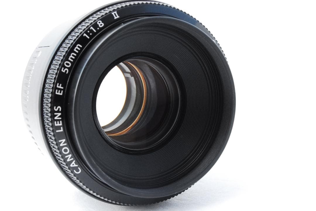 人気レンズ Canon EF 50㎜ F1.8 Ⅱ 単焦点レンズ