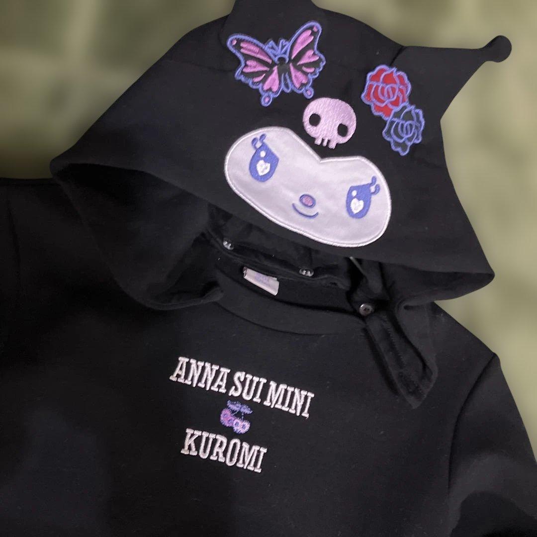 アナスイミニ　クロミちゃん　長袖ワンピース　完売　チャーム無し　130 美品