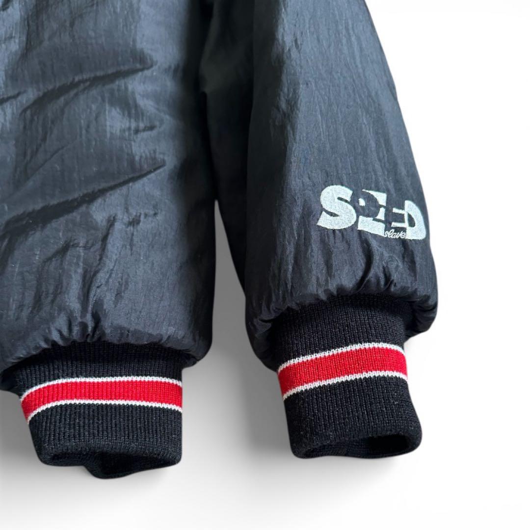 美品　ポークチョップ　スタジャン　porkchop Mサイズ　黒　チョッパー