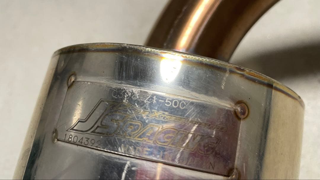 J'S RACING R304 SUSエキゾーストシステム 50C CR-Z