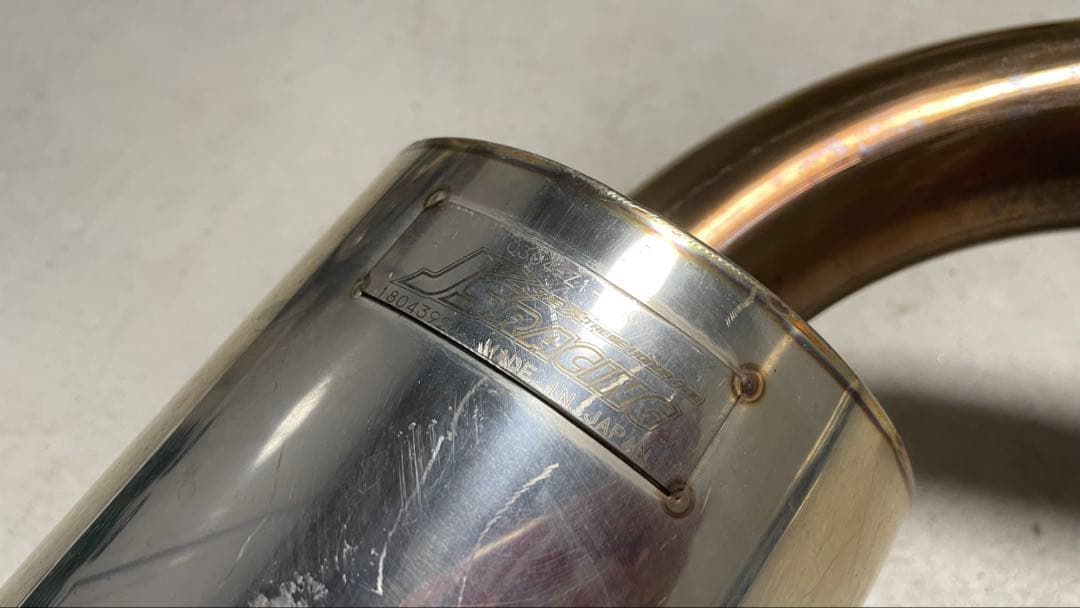 J'S RACING R304 SUSエキゾーストシステム 50C CR-Z